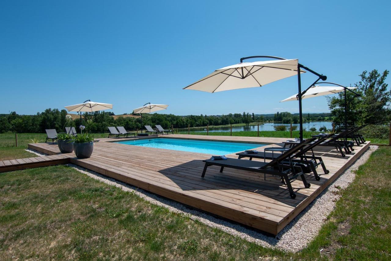 La Villa Face Au Lac Saramon Eksteriør billede